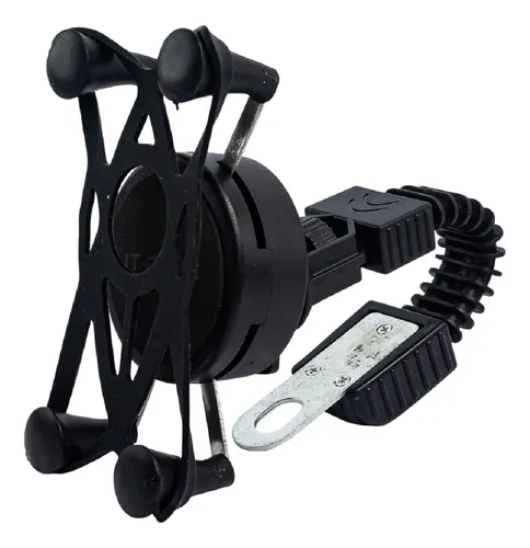 Suporte De Celular Para Moto Bicicleta Le-043 It-blue Preto