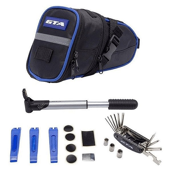 GTA Bolsa Selim de Bicicleta GTA com Kit de Ferramentas