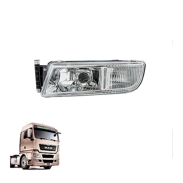 Farol Auxiliar Neblina MAN TGX (Farolete) Lado esquerdo