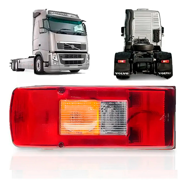 Lanterna Traseira Volvo Fh Fh13 Fh Vm Fm Pós 2004 Lado esquerdo