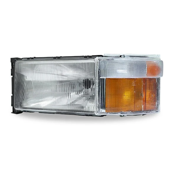 Farol Para Scania S4 S5 114 124 Kit Principal + Seta Pisca LADO ESQUERDO