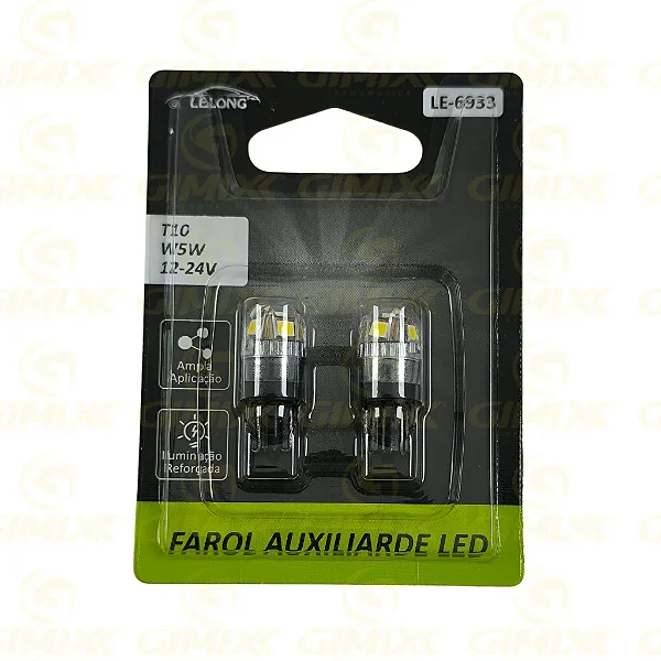 Lâmpada Led T10 Micro Advanced 360º Branco 12v/24v