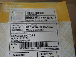 BRONZINA CENTRAL MONZA 1.8/ 2.0 84/96 ASTRA 1.8/ 2.0/ 2.2 98/01 IPANEMA 1.8 91/97 KADETT 1.8/ 2.0 89/.. OMEGA 2.0/ 2.2 93/.. VECTRA/ ZAFIRA  2.0/ 2.2 00/.. (0,50)