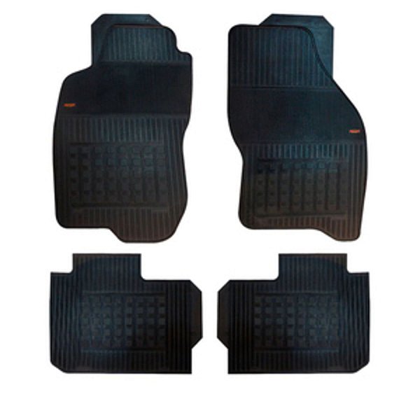 TAPETE MAREA/ BRAVA 98 4 PECAS PRETO (INTERLAGOS)