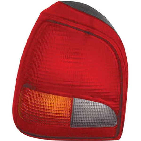 LANTERNA TRASEIRA GOL GII 95/99 TRICOLOR LD RE FUME (ARTEB)