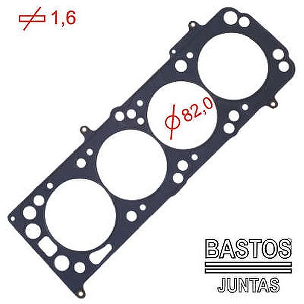 JUNTA CABECOTE CORSA/ MERIVA/ MONTANA  1.8 8V PALIO/ WEEKEND/ SIENA/ STILO/ STRADA/ DOBLO/ IDEA 1.8 8V