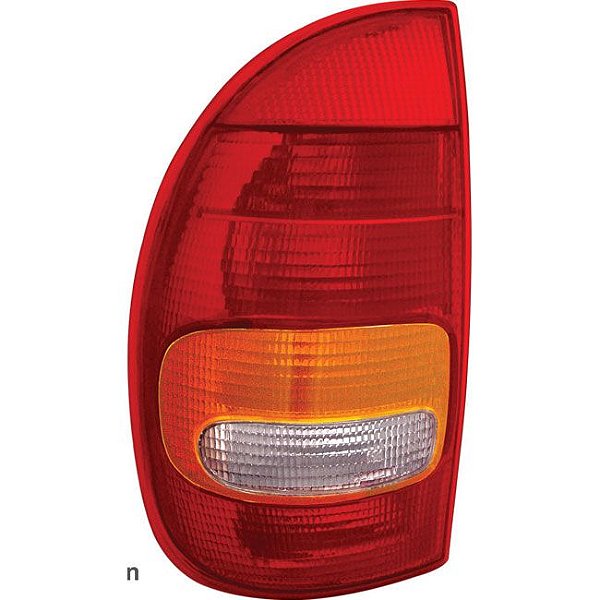 LANTERNA TRASEIRA CORSA HATCH 4P 94/99 TRICOLOR LD