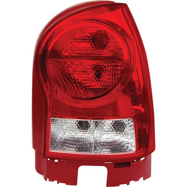 LANTERNA TRASEIRA GOL GIV 05/08 RUBI LD RE CRISTAL ACRÍLICO