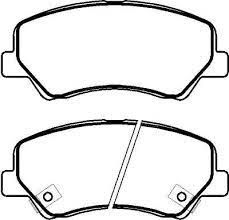 PASTILHA FREIO HB20 1.6 16V 12/.. ELANTRA 1.8 16V 12/.. VELOSTER 1.6 16V 12/.. ACCENT 11/.. (AKEBONO)