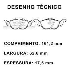PASTILHA FREIO ACCORD 13/.. HRV 15/..