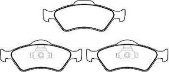 PASTILHA FREIO FIT LX/ LXL 1.4 8V 03/08 EX 1.5 16V 03/08 (AKEBONO)