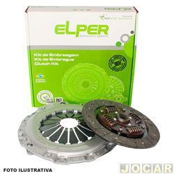 KIT EMBREAGEM ESCORT 1.0 93/96 1.6 92/96 LOGUS/ POINTER 1.6 92/96 ORION 1.6 81/..