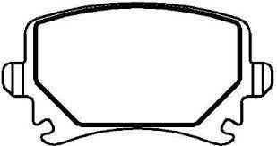 PASTILHA FREIO TRASEIRA SAVEIRO 15/.. GOLF GTI 06/.. JETTA 06/09 1.6/ 1.9/ 2.0  05/.. 2.5 09/.. TIGUAN 09/.. PASSAT TDI 1.9 05/.. 1.6/ 2.0/ 3.2/ 3.6 05/.. 1.8/ 2.0/ 3.6 08/.. BORA 07/.. (TEVES) BEETLE 07/.. (LUCAS)