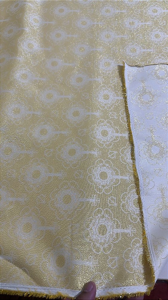 Jacquard Dourado LITÚRGICO