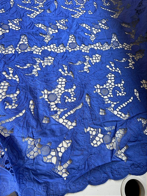 Rechilieu Azul Bordado