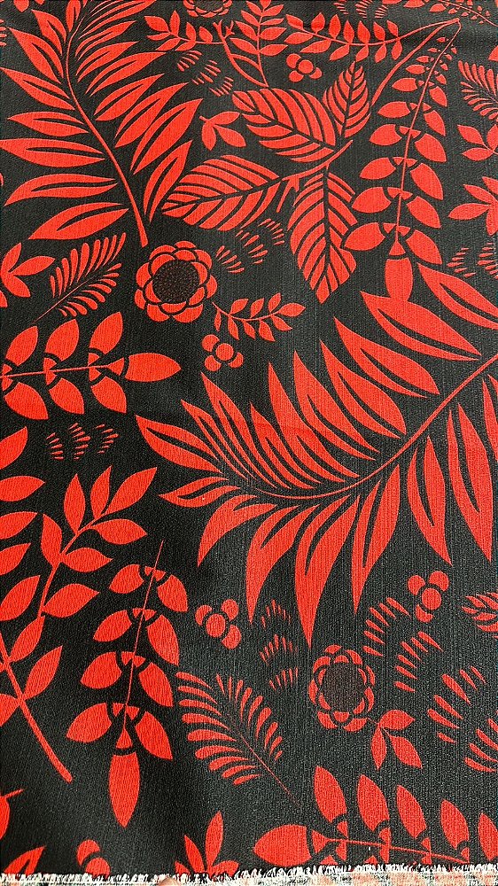 Linhão Vermelho com Preto