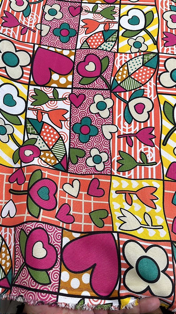 Oxford Estampado Colorido