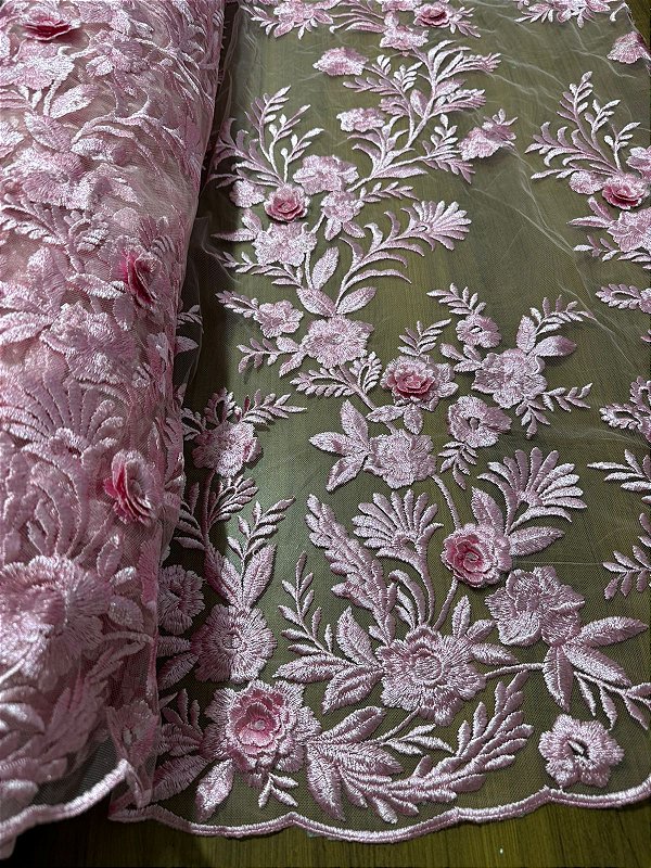 Tule Rose 3D Luxo