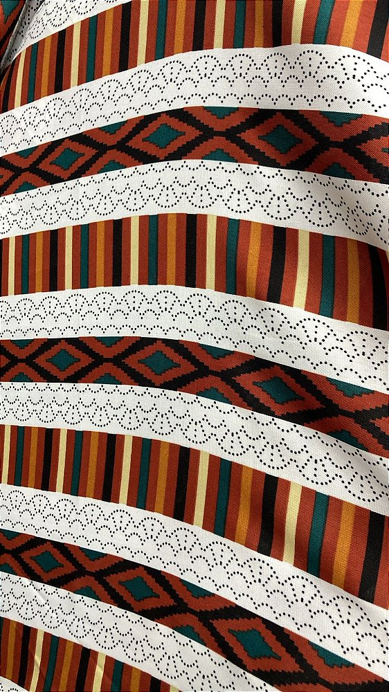 Oxford Estampado Colorido