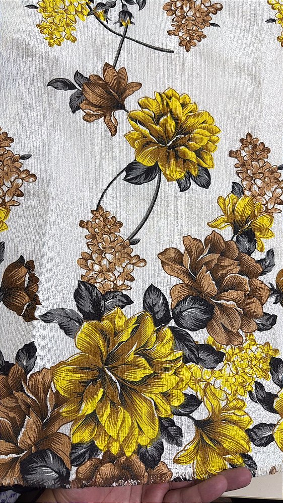 Linhão Branco com Amarelo