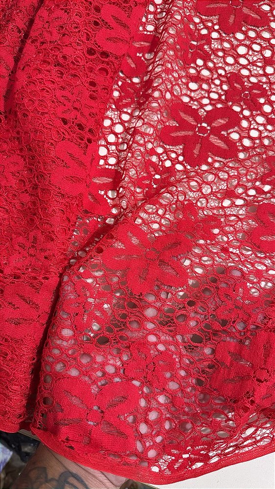 Renda Vermelho