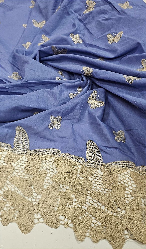 Lesse Azul Barrado Borboleta