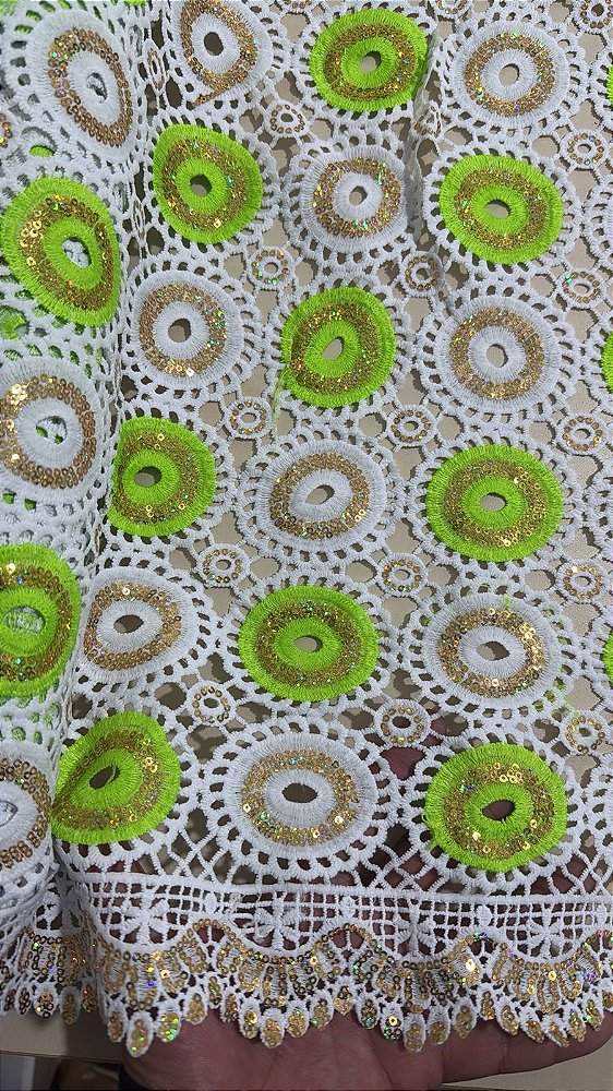 Africano Branco com Verde
