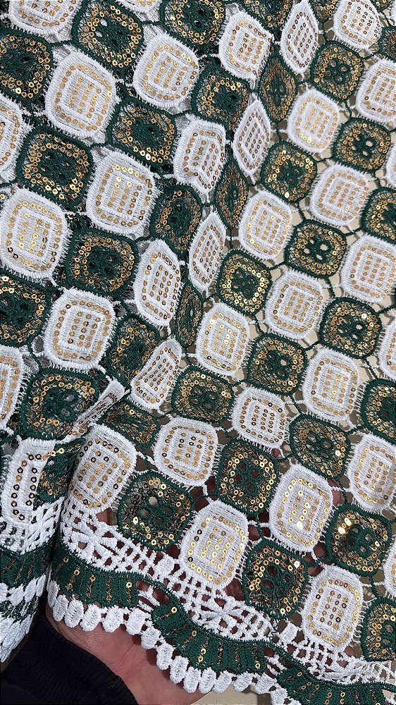 Africano Branco com Verde