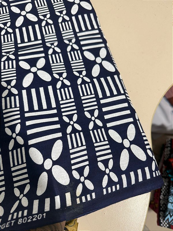 Ankara 100% algodão (AZUL)