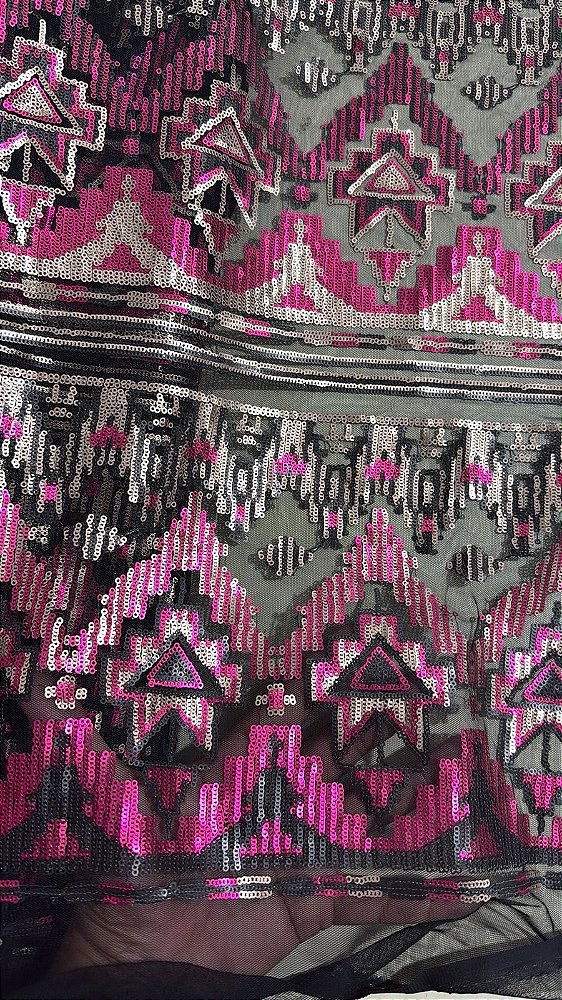 Tule Colorido Lantejoula