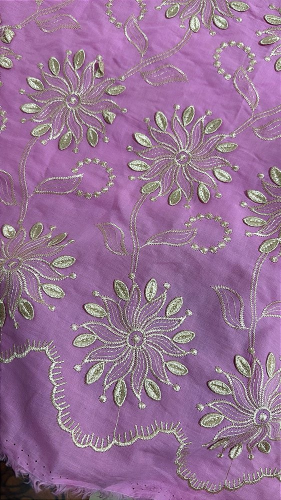 Lesse Rosa com Dourado Luxo