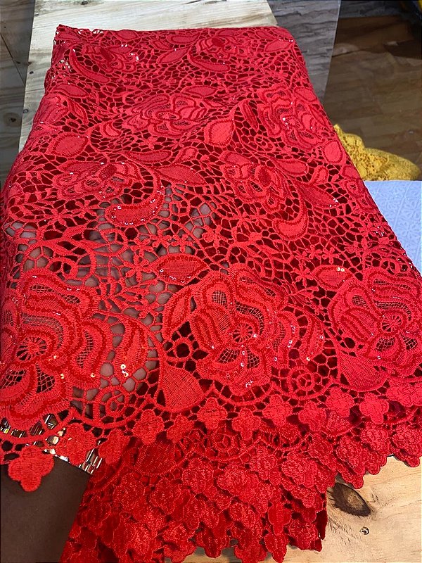 Africano Vermelho Luxo