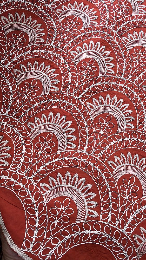 Lesse Terra Cota Bordado