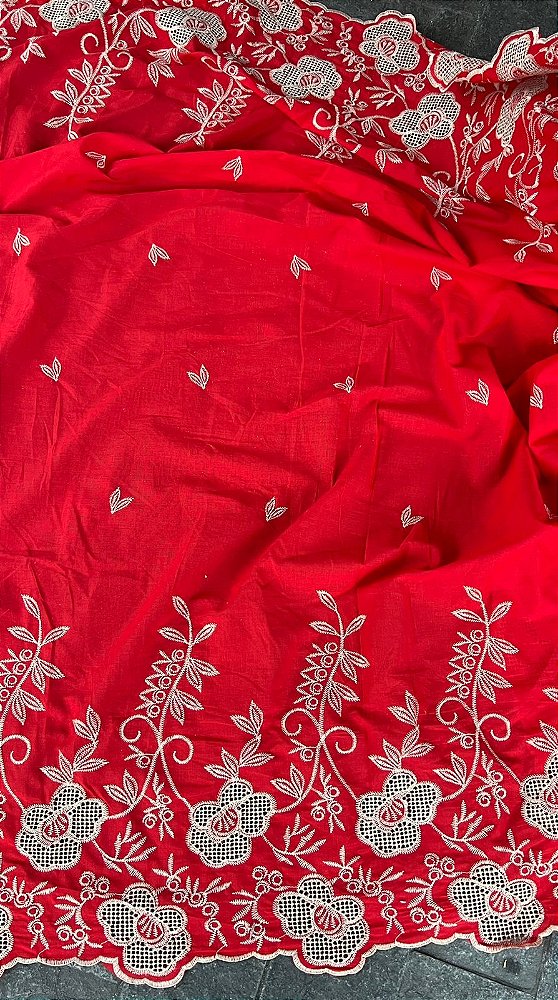 Lesse Vermelho Bordado