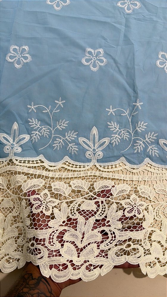 Lesse Azul Barrada Luxo