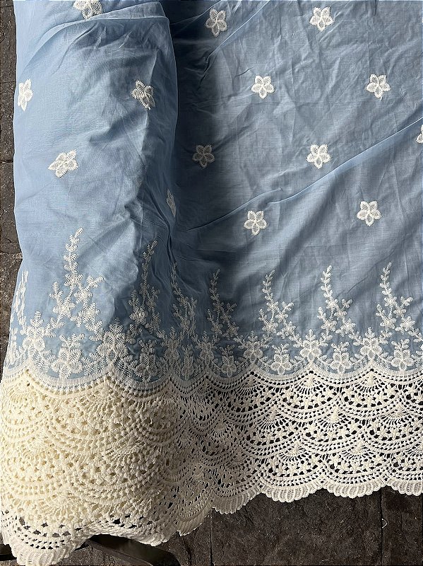 Lesse Azul Barrada Luxo