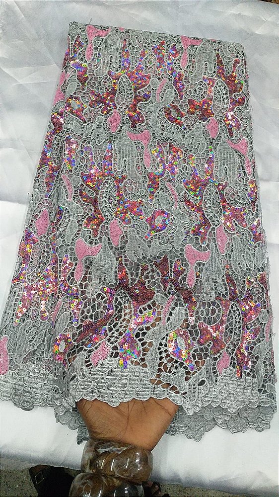 Africano Bordado Luxo