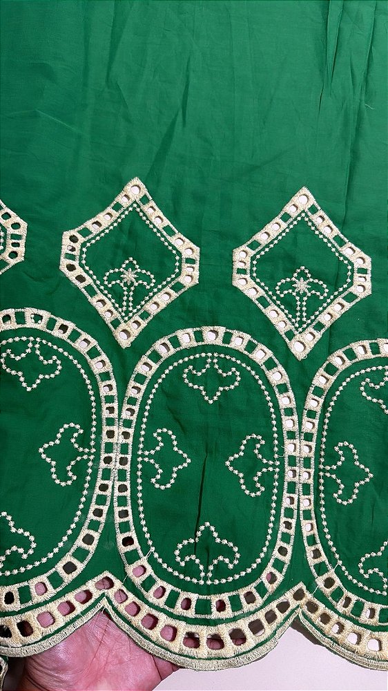Lesse Verde Bordado