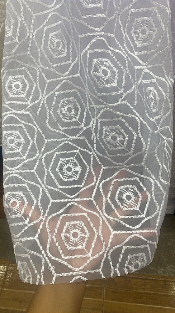 Organza Branco Off