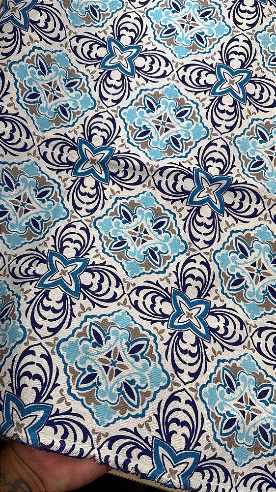 Jacquard Azul