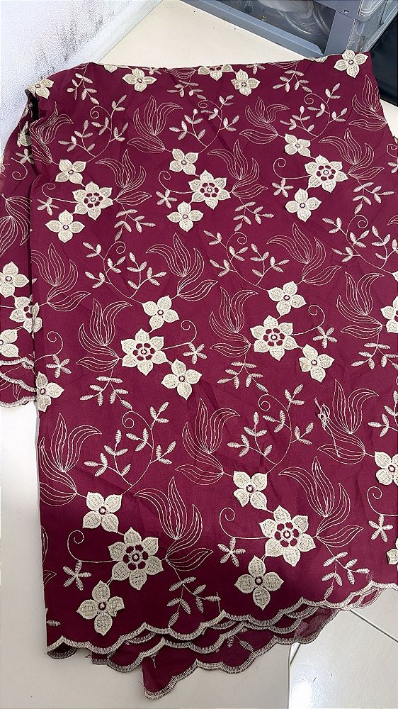 Retalho - Lesse Bordo Bordado 3D
