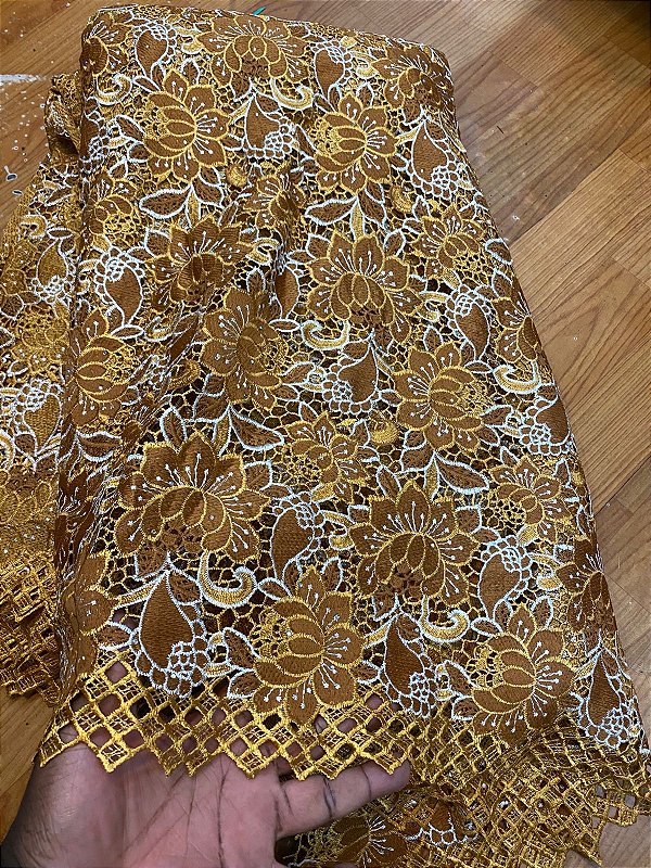 Africano Bordado Luxo