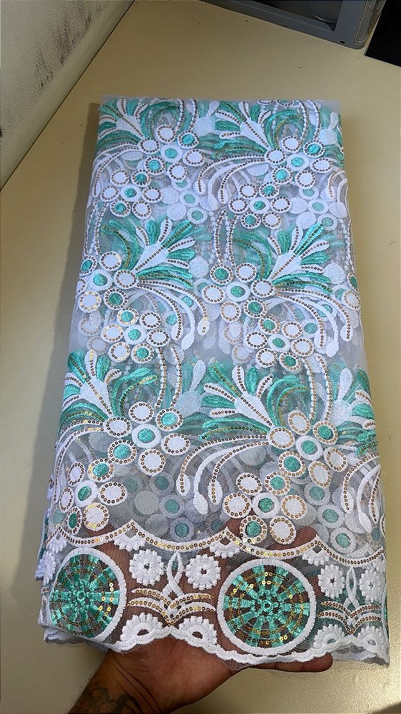 Africano Bordado Luxo