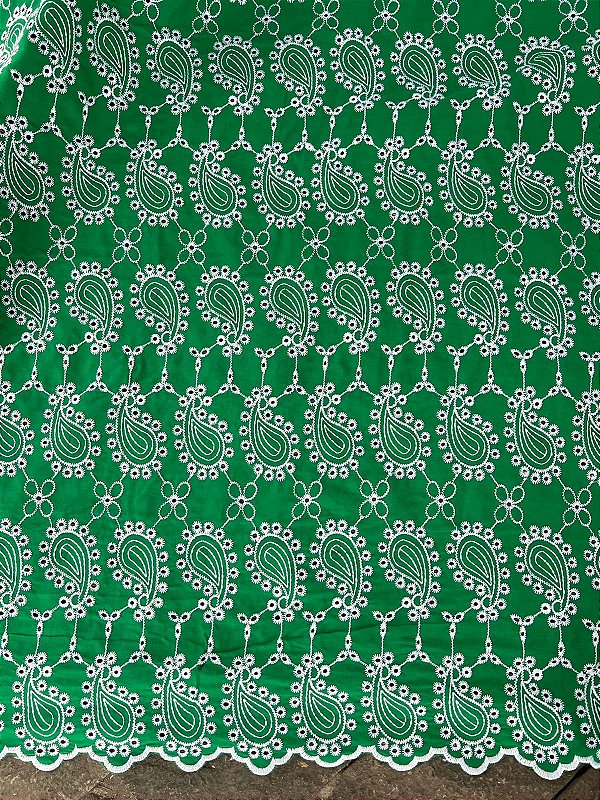 Lesse Verde Bordado