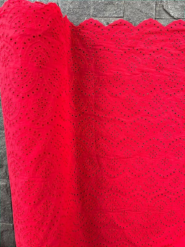 Lesse Vermelho Bordado