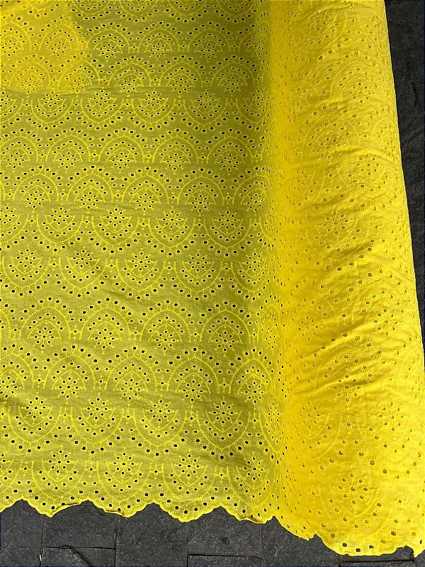 Lesse Amarelo Bordado