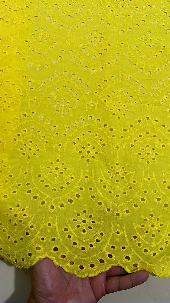 Lesse Amarelo Bordado