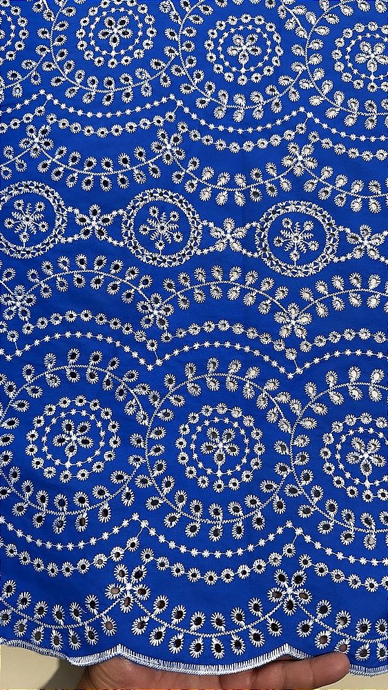Lesse Azul Bordado