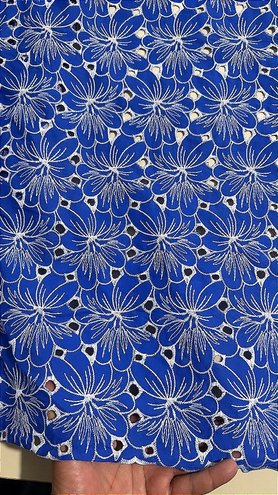 Lesse Azul Bordado