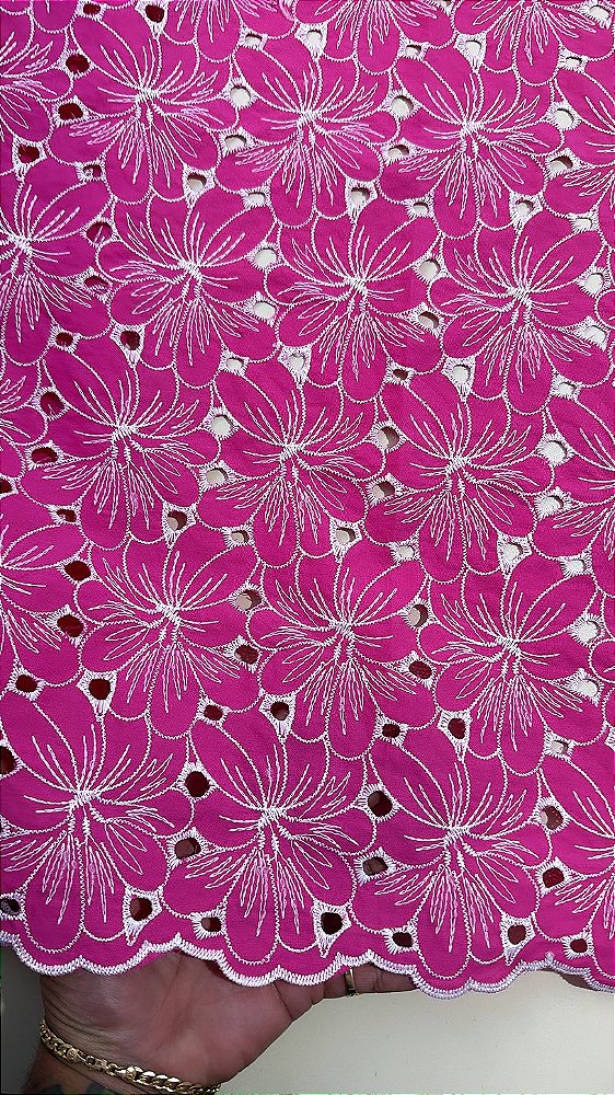 Lesse Rosa Bordado